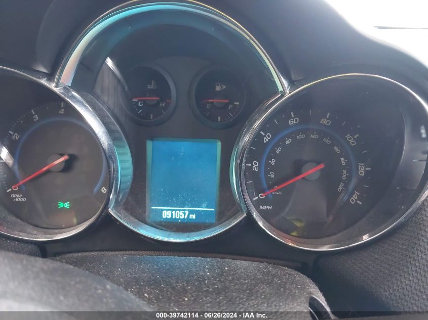 2015 Chevrolet Cruze Lt VIN: 1G1PC5SB3F7189835 Lot: 39742114