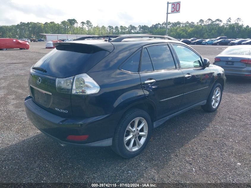 2009 Lexus Rx 350 VIN: 2T2GK31U29C071601 Lot: 39742115