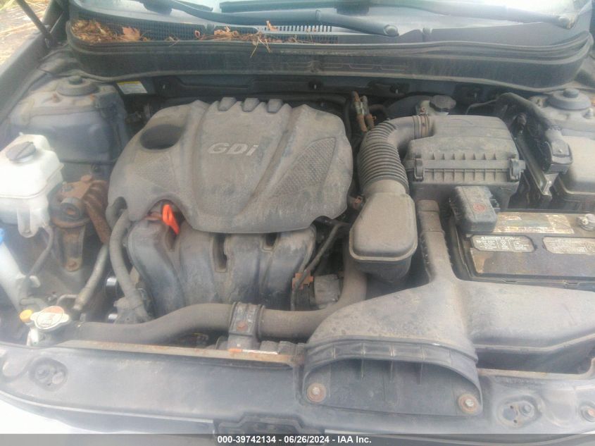 2013 Hyundai Sonata Gls VIN: 5NPEB4AC0DH730225 Lot: 39742134