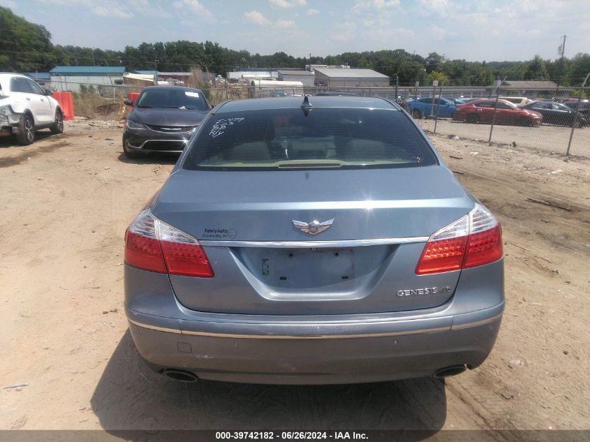 KMHGC46F39U044942 2009 Hyundai Genesis 4.6