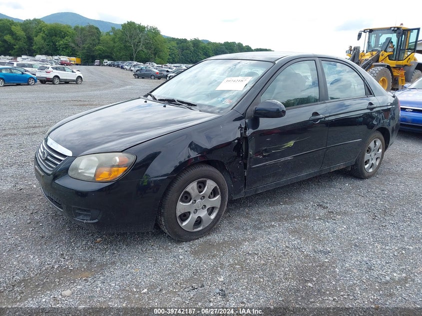 2009 Kia Spectra Ex VIN: KNAFE221095660856 Lot: 39742187
