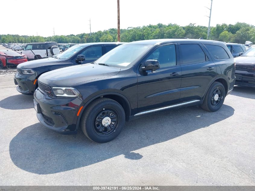 2024 Dodge Durango Pursuit Awd VIN: 1C4RDJFGXRC182615 Lot: 39742191