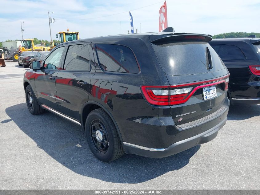 2024 Dodge Durango Pursuit Awd VIN: 1C4RDJFGXRC182615 Lot: 39742191