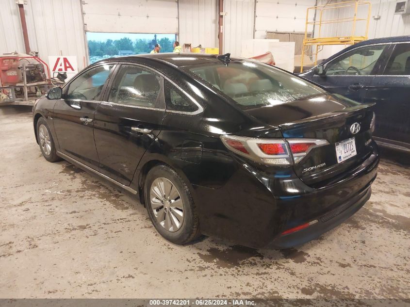 2016 Hyundai Sonata Hybrid Se VIN: KMHE24L12GA030323 Lot: 39742201