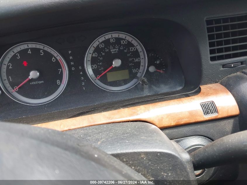 2006 Kia Amanti VIN: KNALD124665088732 Lot: 39742206