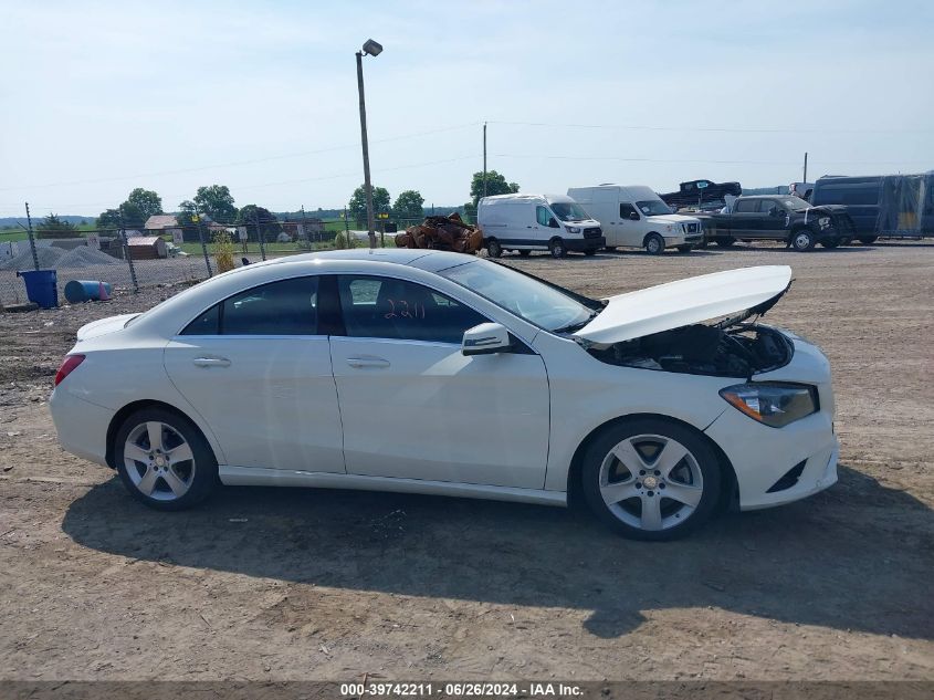 2016 Mercedes-Benz Cla 250 4Matic VIN: WDDSJ4GB4GN308490 Lot: 39742211