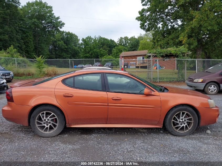 2004 Pontiac Grand Prix Gtp VIN: 2G2WR524941131584 Lot: 39742236