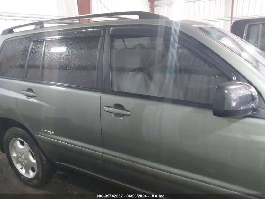 2006 Toyota Highlander Limited V6 VIN: JTEEP21A060175776 Lot: 39742237