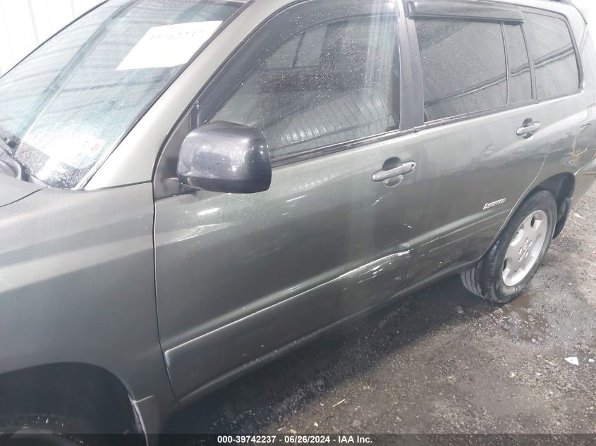 2006 Toyota Highlander Limited V6 VIN: JTEEP21A060175776 Lot: 39742237