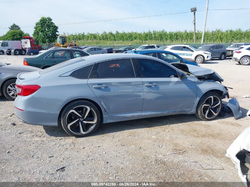 2021 Honda Accord Sport Se VIN: 1HGCV1F46MA048022 Lot: 39742258