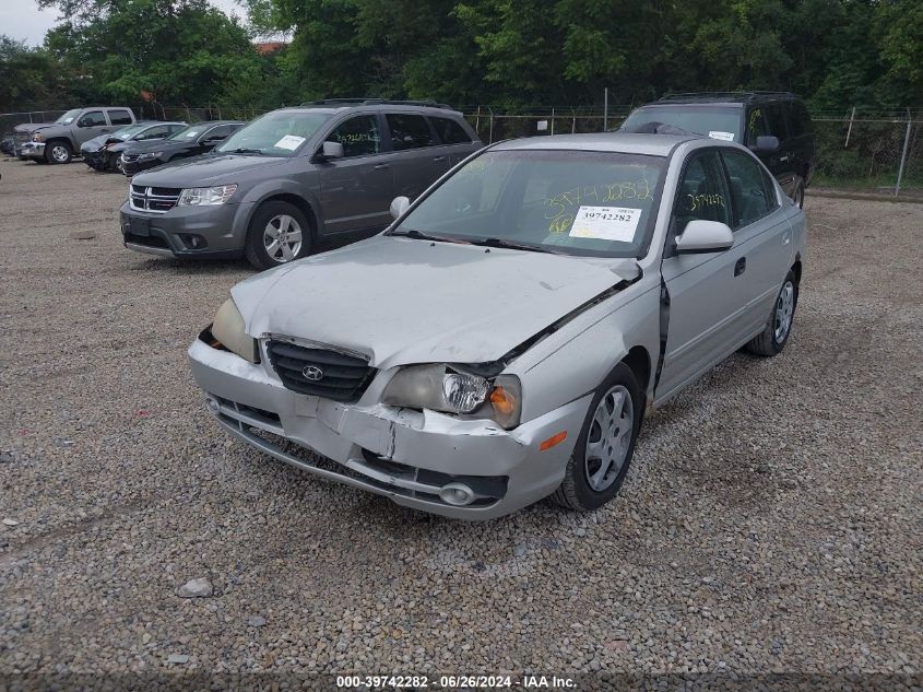 KMHDN46D06U367031 2006 Hyundai Elantra Gls/Limited