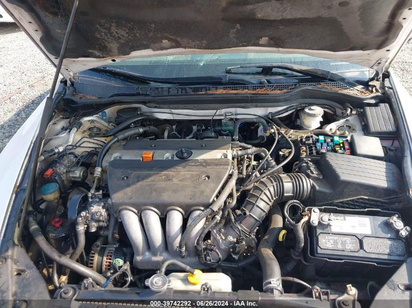 2005 Honda Accord 2.4 Lx VIN: 1HGCM564X5A004312 Lot: 39742292