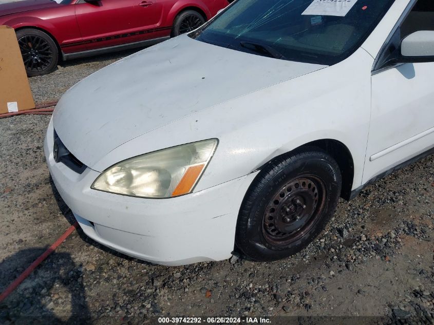 2005 Honda Accord 2.4 Lx VIN: 1HGCM564X5A004312 Lot: 39742292