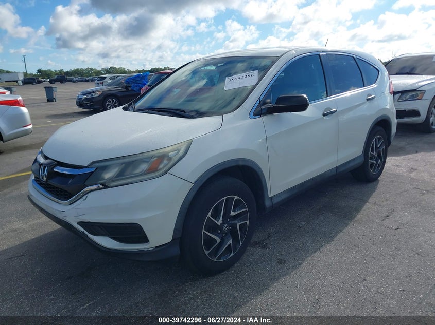 2016 HONDA CR-V SE - 5J6RM3H4XGL013894