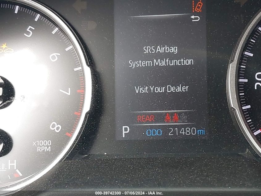 2022 Toyota Rav4 Xle VIN: 2T3P1RFV4NC274549 Lot: 39742300