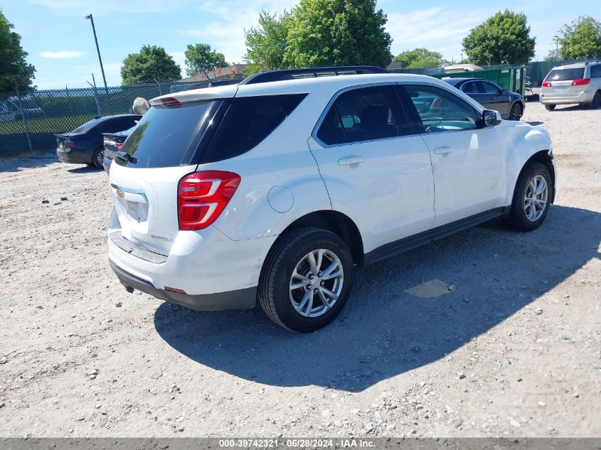 2016 Chevrolet Equinox Lt VIN: 2GNALCEKXG1154373 Lot: 39742321