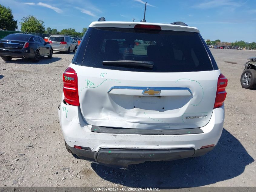 2016 Chevrolet Equinox Lt VIN: 2GNALCEKXG1154373 Lot: 39742321