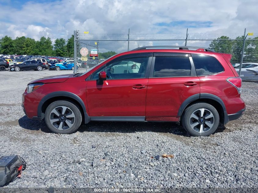 2018 Subaru Forester 2.5I Premium VIN: JF2SJADC7JH451544 Lot: 39742356