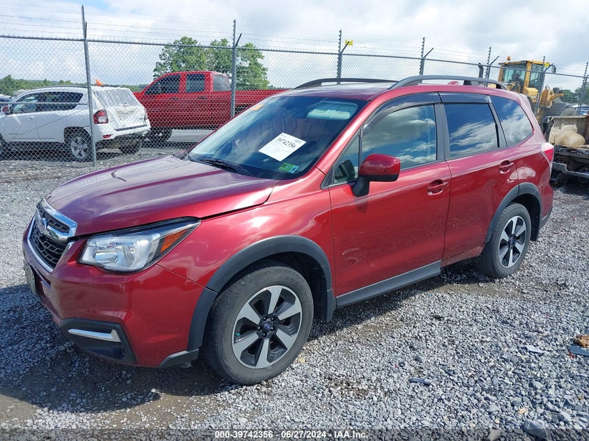 VIN JF2SJADC7JH451544 2018 SUBARU FORESTER 2.5I PREMIUM