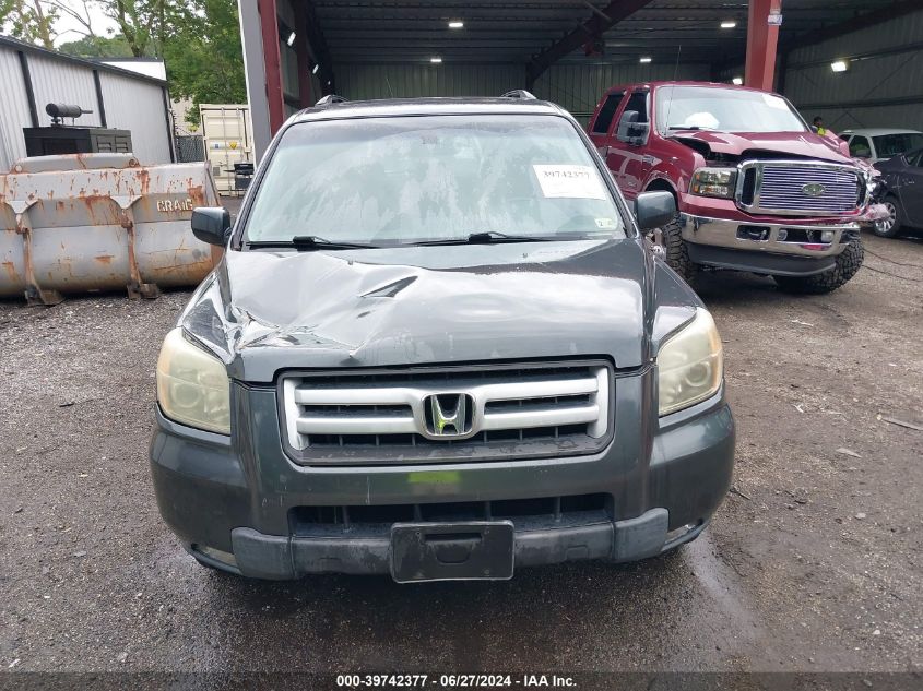2006 Honda Pilot Ex-L VIN: 2HKYF18596H563549 Lot: 39742377