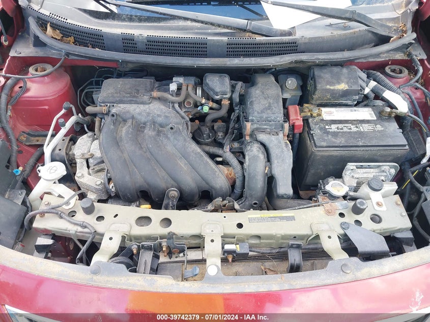 2012 Nissan Versa 1.6 Sv VIN: 3N1CN7AP7CL909804 Lot: 39742379