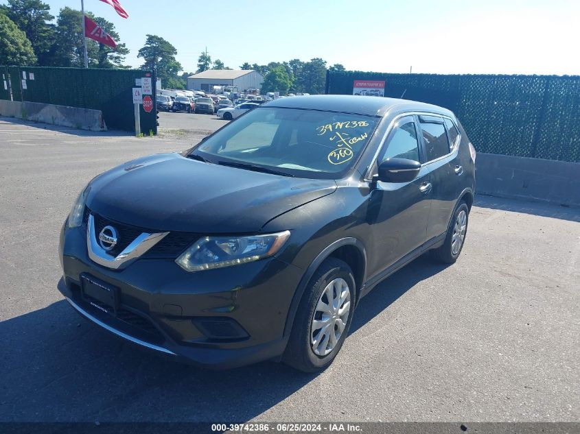 2014 Nissan Rogue S VIN: 5N1AT2MK2EC862527 Lot: 39742386