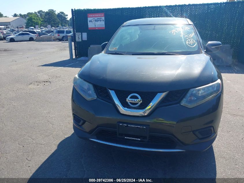 2014 Nissan Rogue S VIN: 5N1AT2MK2EC862527 Lot: 39742386