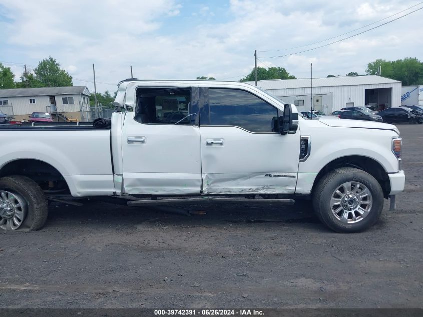 2022 Ford F-350 Limited VIN: 1FT8W3BT8NEF02209 Lot: 39742391