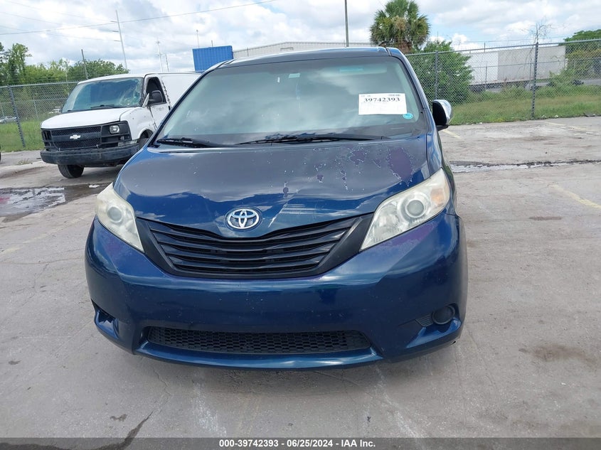 2012 Toyota Sienna Base 7 Passenger VIN: 5TDKA3DC8CS012670 Lot: 39742393