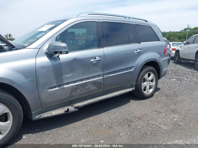 2012 Mercedes-Benz Gl 450 4Matic VIN: 4JGBF7BE0CA772761 Lot: 39742401