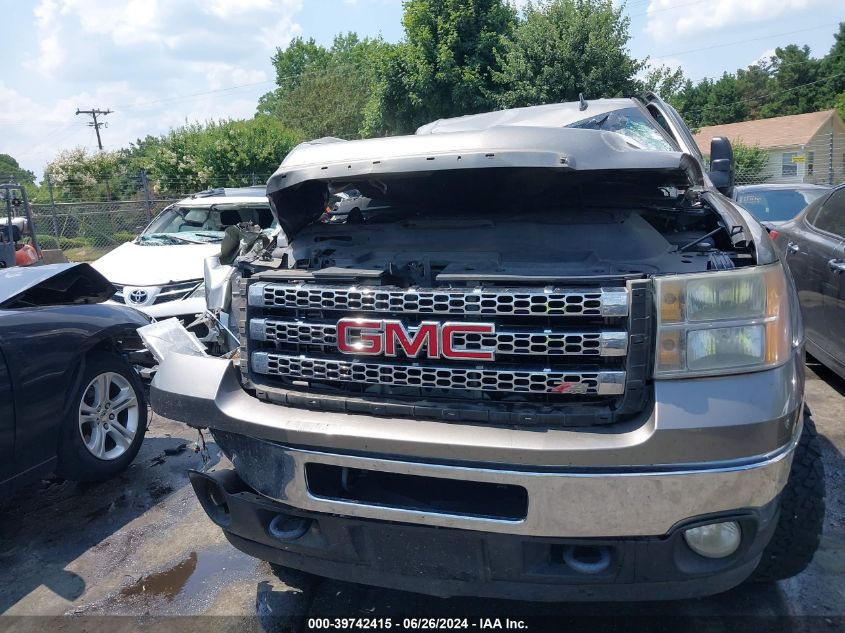 2013 GMC Sierra 2500Hd Sle VIN: 1GT120C81DF130727 Lot: 39742415