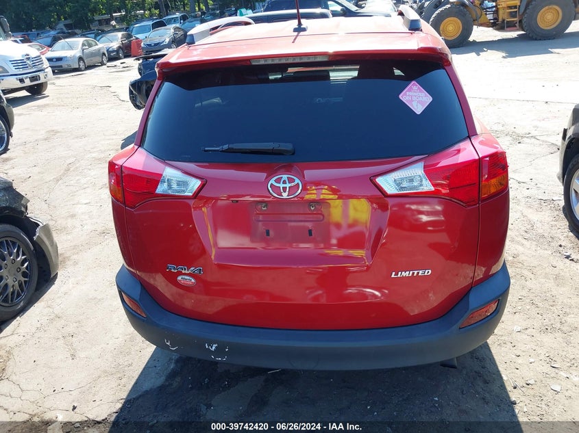 2015 TOYOTA RAV4 LIMITED - 2T3YFREV9FW174891
