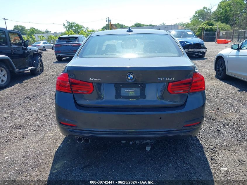 2017 BMW 330I xDrive VIN: WBA8D9G54HNU58780 Lot: 39742447