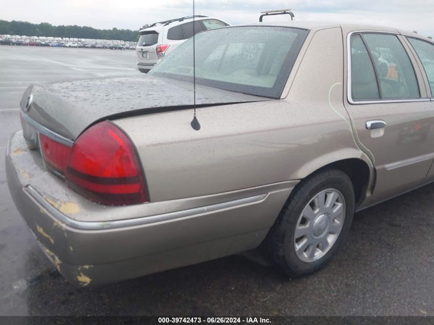 2005 Mercury Grand Marquis Ls VIN: 2MEFM75W35X620384 Lot: 39742473