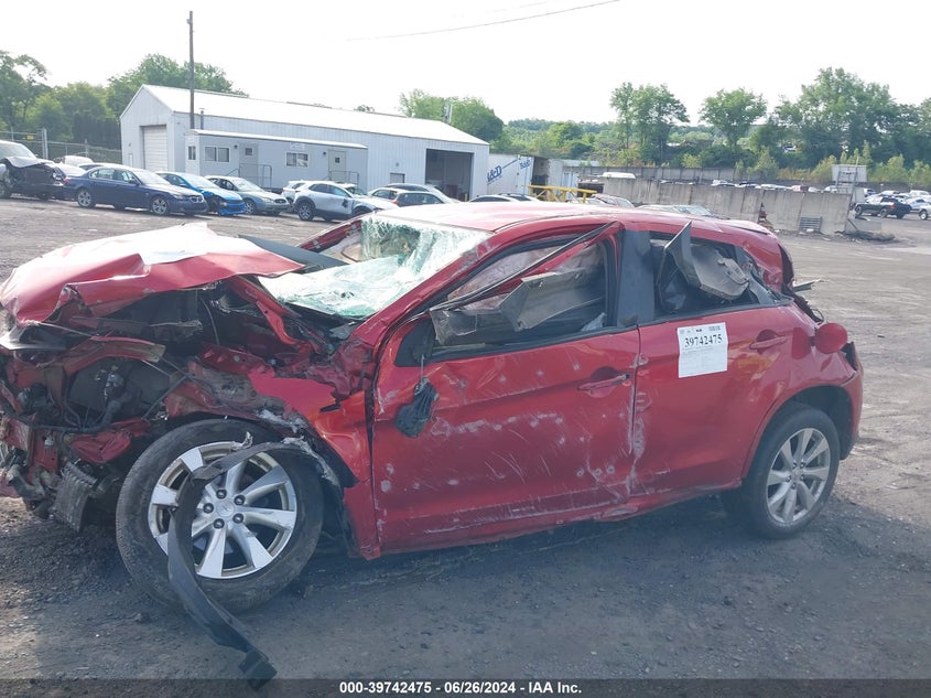 2013 Mitsubishi Outlander Sport Es VIN: 4A4AP3AU1DE021816 Lot: 39742475