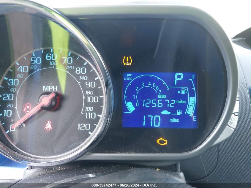 2013 Chevrolet Spark 1Lt Auto VIN: KL8CD6S94DC512681 Lot: 39742477