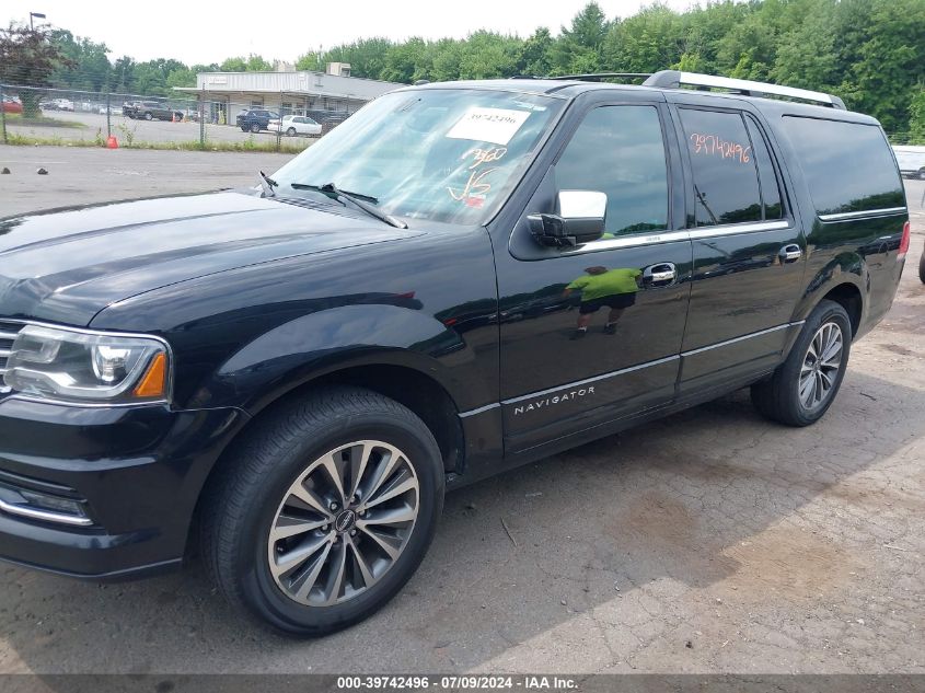 2017 Lincoln Navigator L Select VIN: 5LMJJ3JTXHEL00678 Lot: 39742496