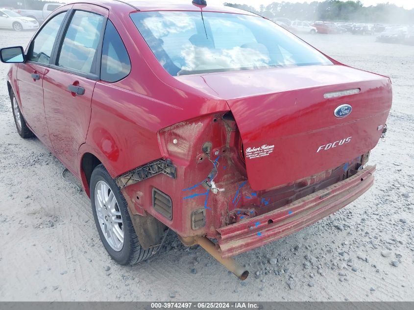 2011 Ford Focus Se VIN: 1FAHP3FN5BW115279 Lot: 39742497