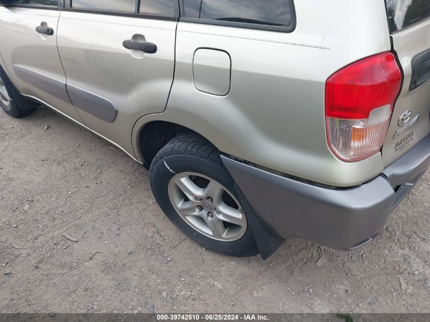 2003 Toyota Rav4 VIN: JTEGH20V830108168 Lot: 39742510