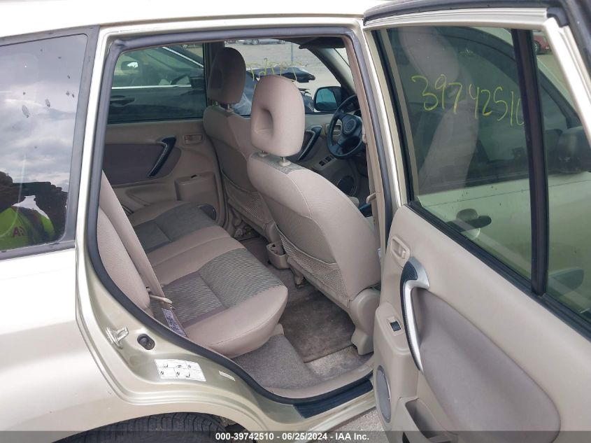 2003 Toyota Rav4 VIN: JTEGH20V830108168 Lot: 39742510