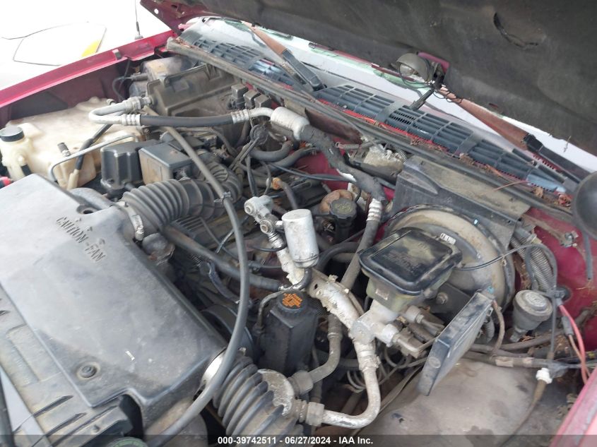 1994 GMC Sonoma VIN: 1GTCS1446R8500317 Lot: 39742511