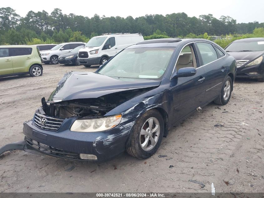 KMHFC46F26A 2006 Hyundai Azera Se/Limited