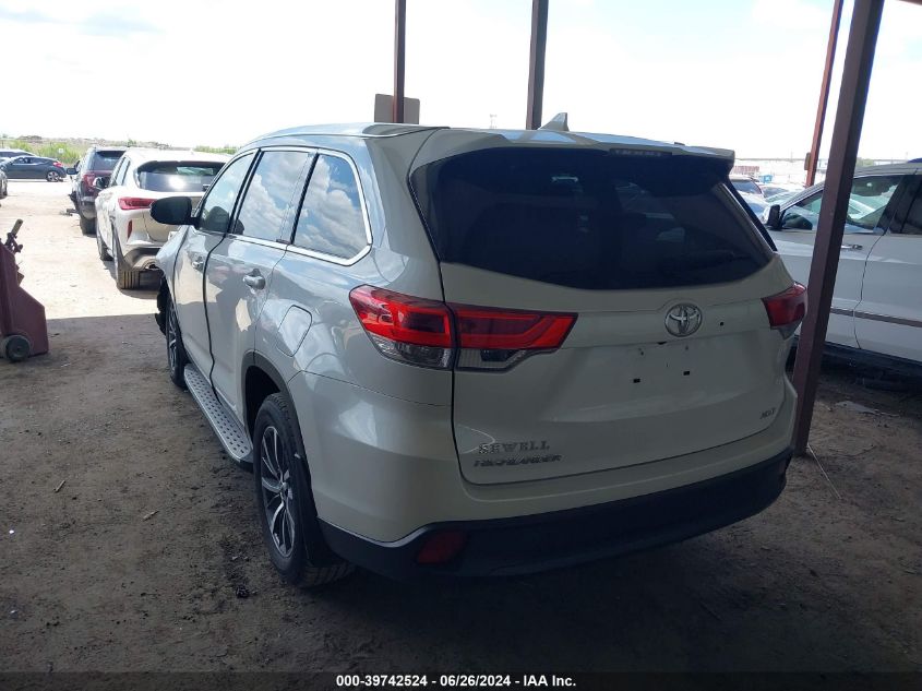 2019 Toyota Highlander Se/Xle VIN: 5TDKZRFH1KS308973 Lot: 39742524