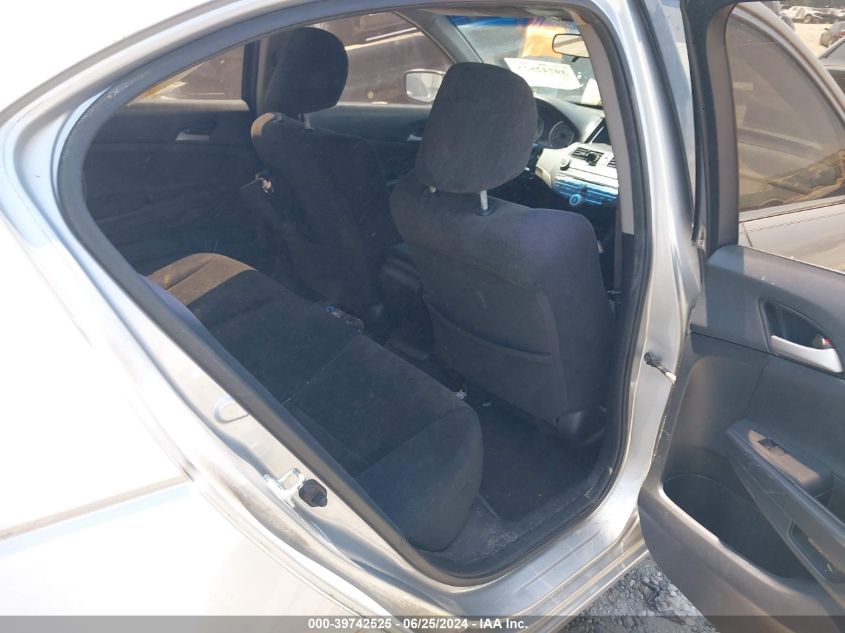 2010 Honda Accord 2.4 Lx VIN: 1HGCP2F35AA076283 Lot: 39742525