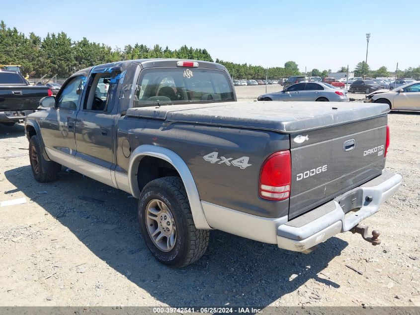 1D7HG48N14S522075 | 2004 DODGE DAKOTA