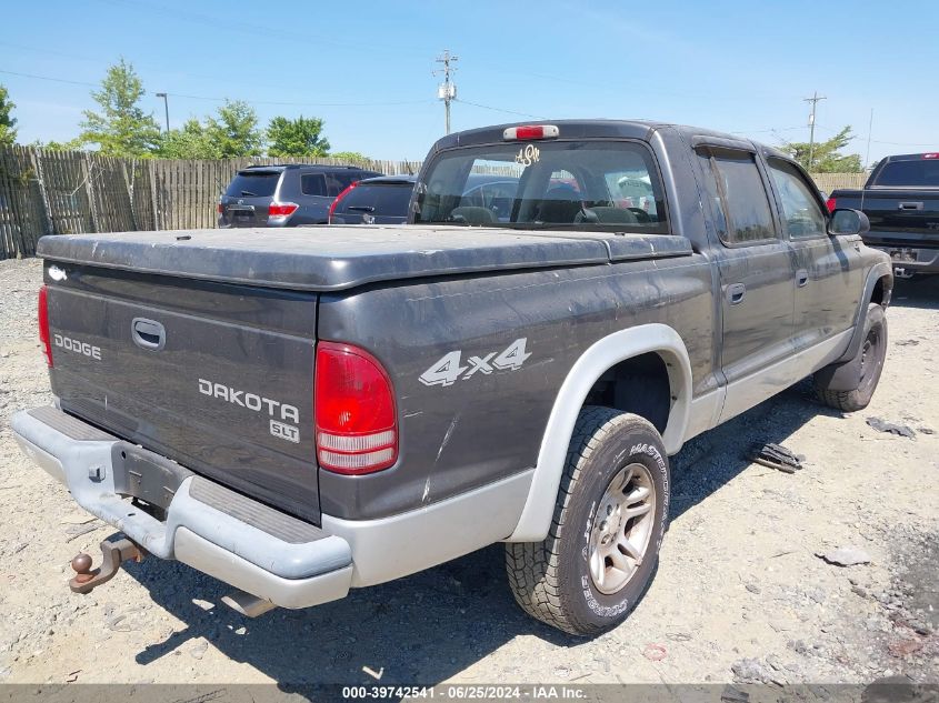 1D7HG48N14S522075 | 2004 DODGE DAKOTA