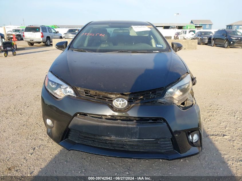 2016 Toyota Corolla S VIN: 5YFBURHE4GP503581 Lot: 39742542