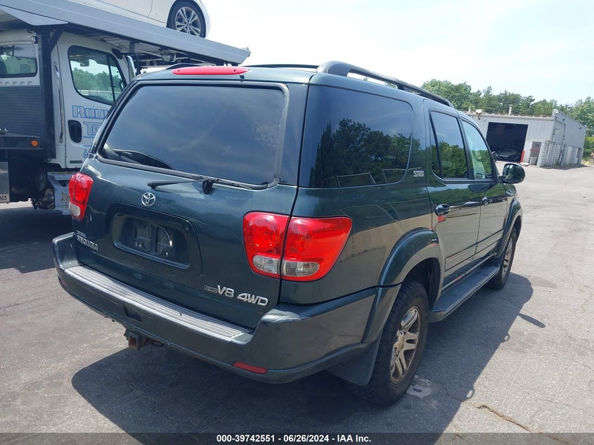 2007 Toyota Sequoia Sr5 VIN: 5TDBT44A97S291244 Lot: 39742551