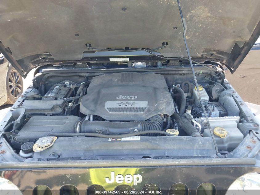 2013 Jeep Wrangler Unlimited Sahara VIN: 1C4BJWEG6DL691621 Lot: 39742569