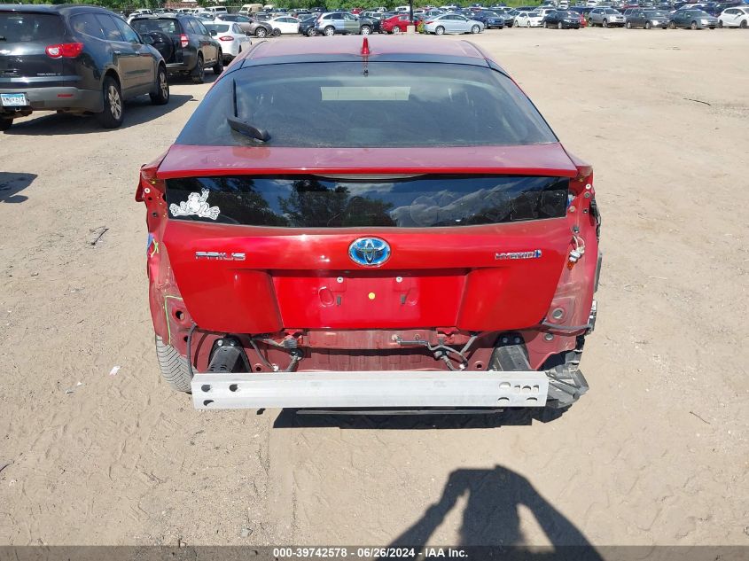 2017 Toyota Prius Three VIN: JTDKARFU5H3053906 Lot: 39742578